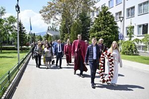 С тържествено събрание академичната общност на НСА отдаде почит към святото дело на Кирил и Методий