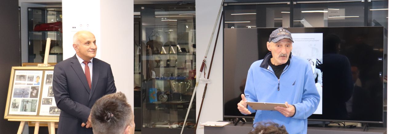 Exhibition and discussion „Georgi Asparuhov and Nikola Kotkov – worthy figures of Bulgarian sport“ at NSA