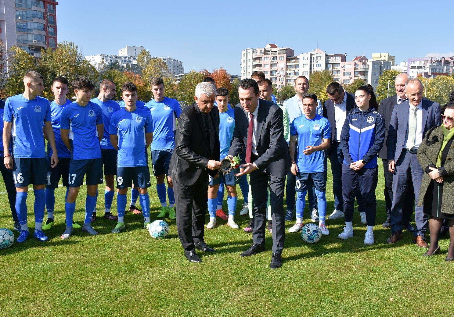 The Ministers of Education and Science and of Youth and Sports participated in the opening of renovated educational and sports infrastructure at NSA