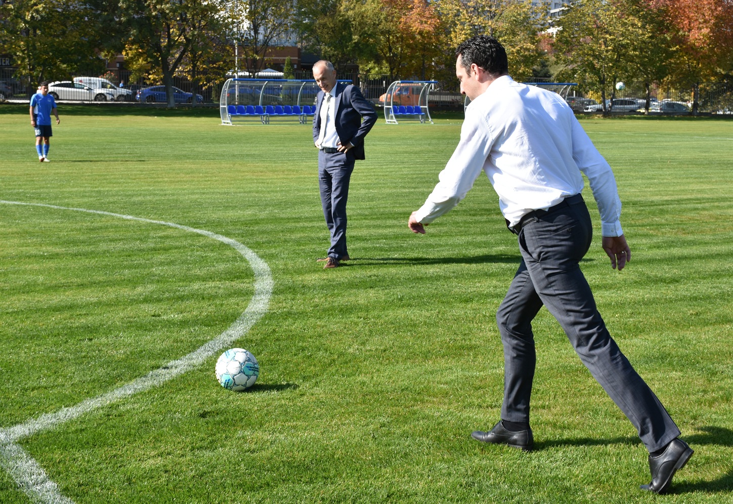 The Ministers of Education and Science and of Youth and Sports participated in the opening of renovated educational and sports infrastructure at NSA