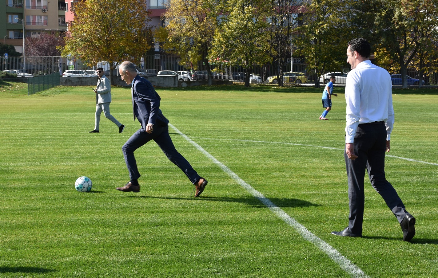 The Ministers of Education and Science and of Youth and Sports participated in the opening of renovated educational and sports infrastructure at NSA