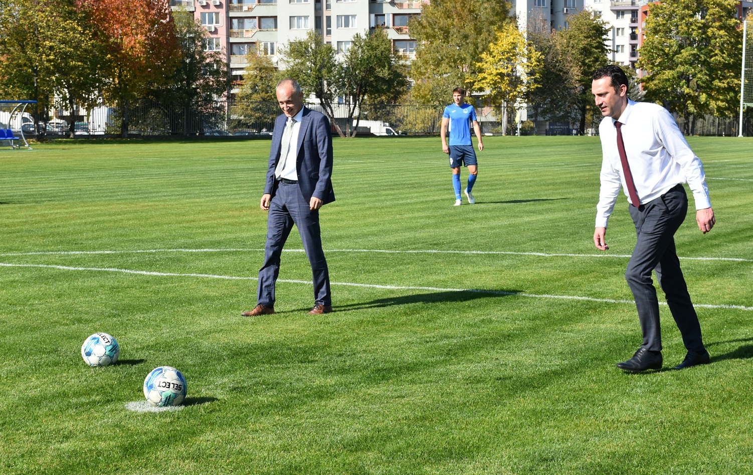 The Ministers of Education and Science and of Youth and Sports participated in the opening of renovated educational and sports infrastructure at NSA