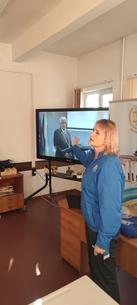 НСА представи възможностите за обучение пред ученици от ПГ по транспорт – София