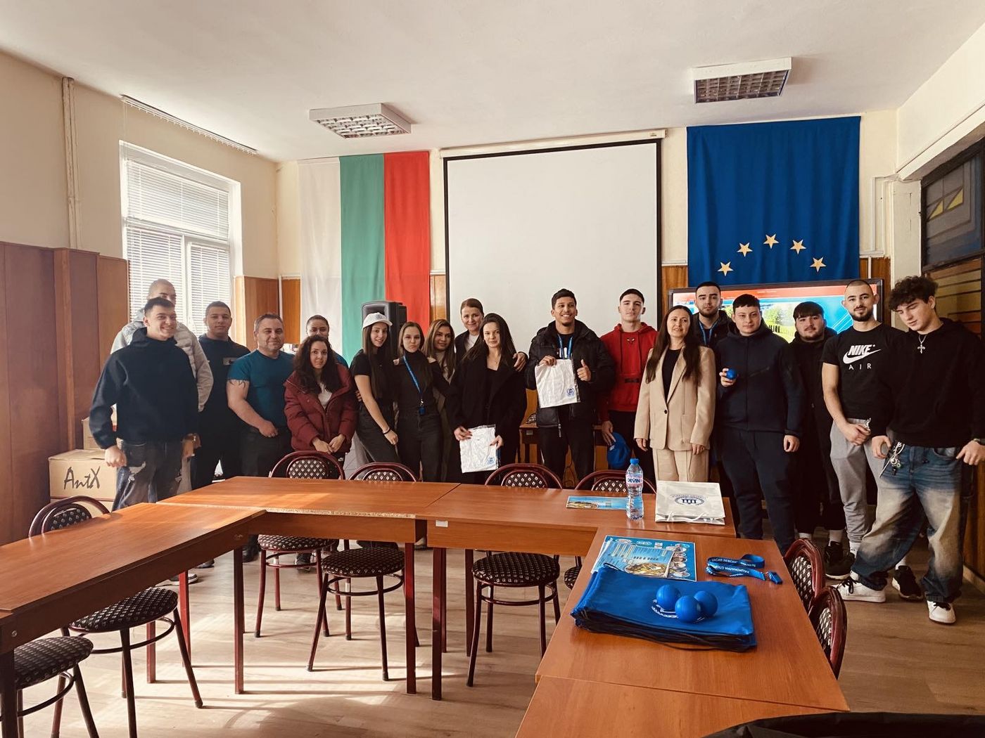 Олимпийската шампионка Тереза Маринова вдъхнови бъдещи студенти по време на университетското изложение в Плевен